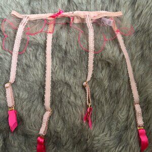 Agent Provocateur Lorna Suspender in Nude Pink